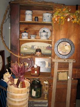Antique Cupboard Hutch