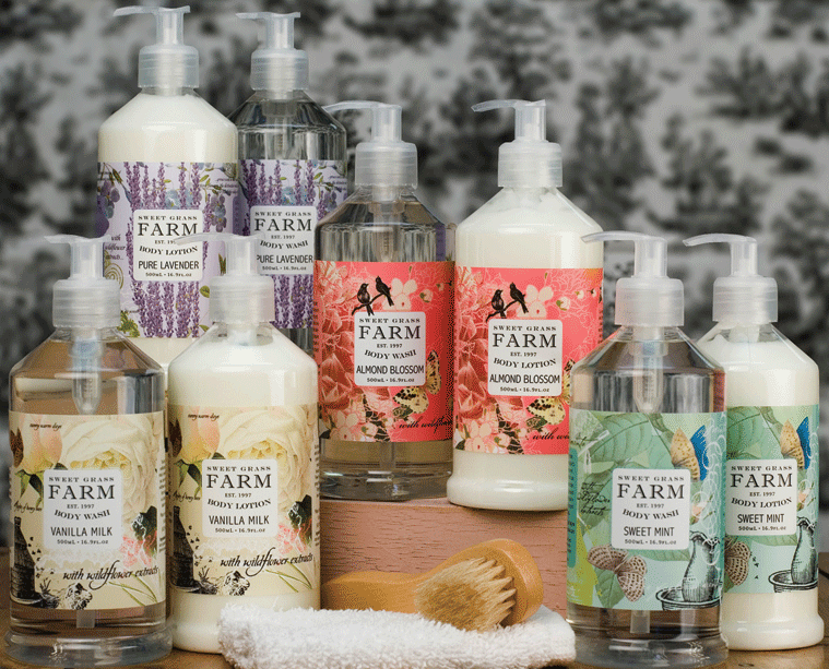 The Meadow Collection  Body Wash and Lotion