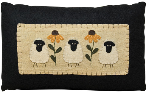 Three Sheep Pillow