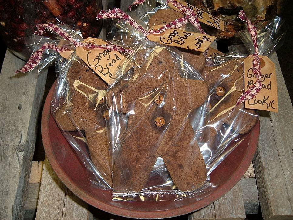 Gingerbread Cookies Muslin - Handmade