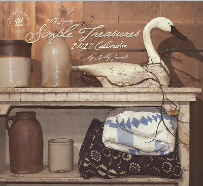 Simple Treasures 2027 Wall Calendar Billy Jacobs