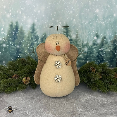 Charm the Snowy Snowman Angel