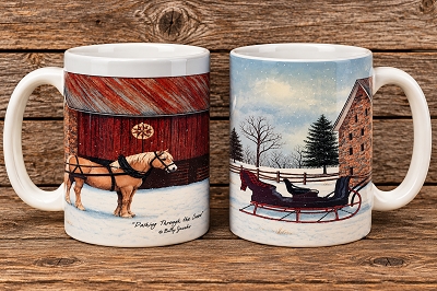 Dashing Thru The Snow Billy Jacobs 11oz Coffee Mug 4