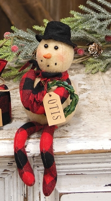 Otis Snowman Doll