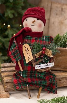 Oliver Snowman Doll