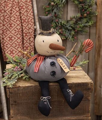 Olaf the Snowman Doll with Candy Cane
